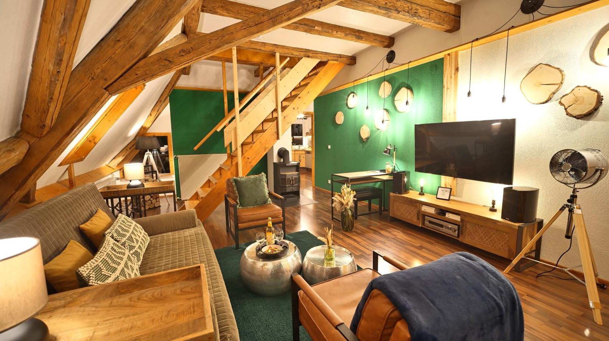 Green Loft Schwarzwald - Dach-Balkon--Musik-Ecke Fluorn-Winzeln Exterior foto